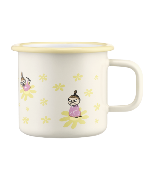 Emailletasse Kleine My Flowers 370 ml
