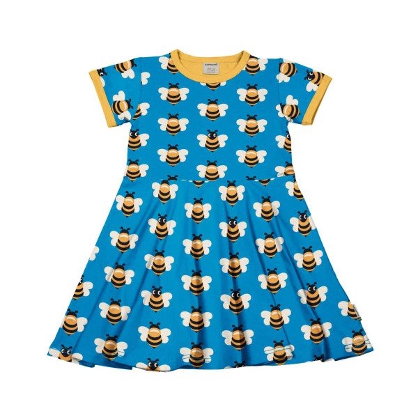 Maxomorra Drehkleid kurzarm Picnic Bee