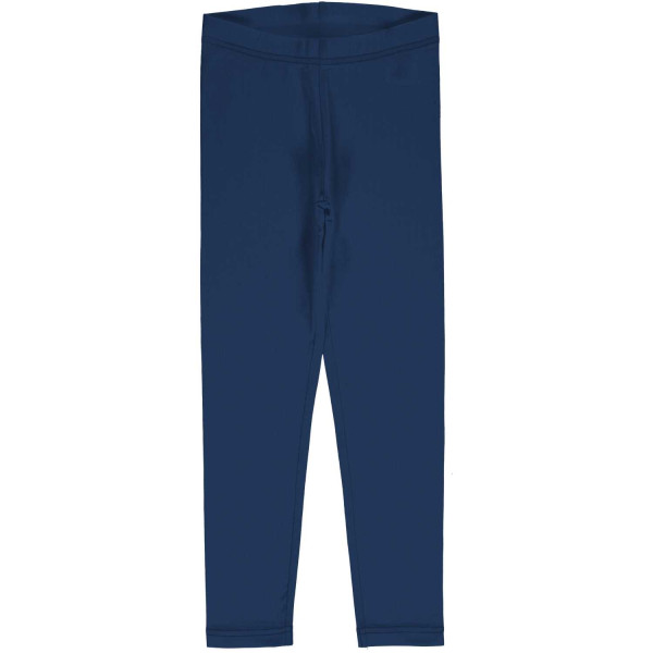 Maxomorra Legging Basic Navy blau