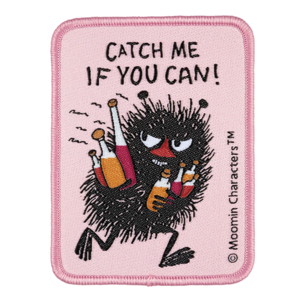 Mumin Bügelpatches Stinky Time Catch Me