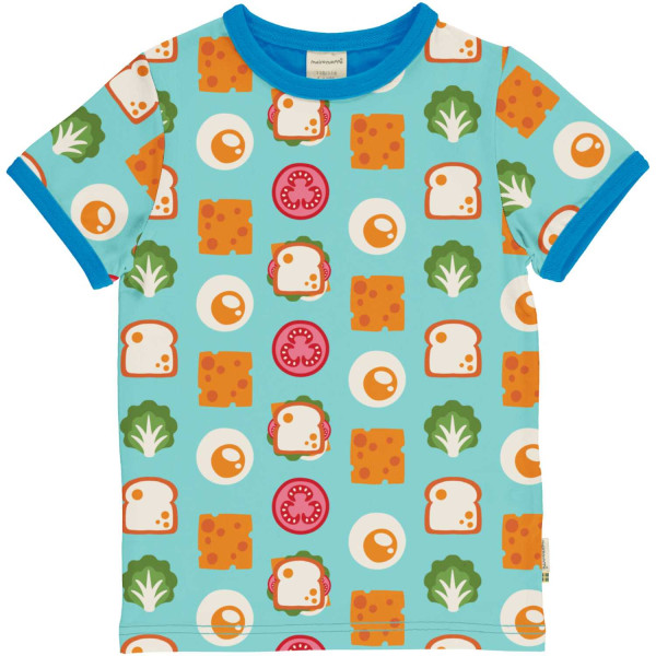 Maxomorra T-Shirt Kurzarm Picnic Sandwich