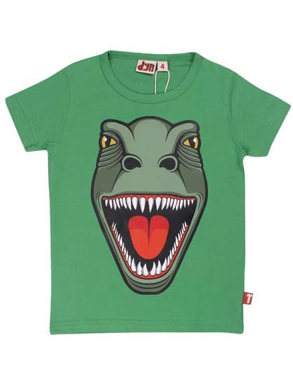 T-Shirt T-Rex Grün
