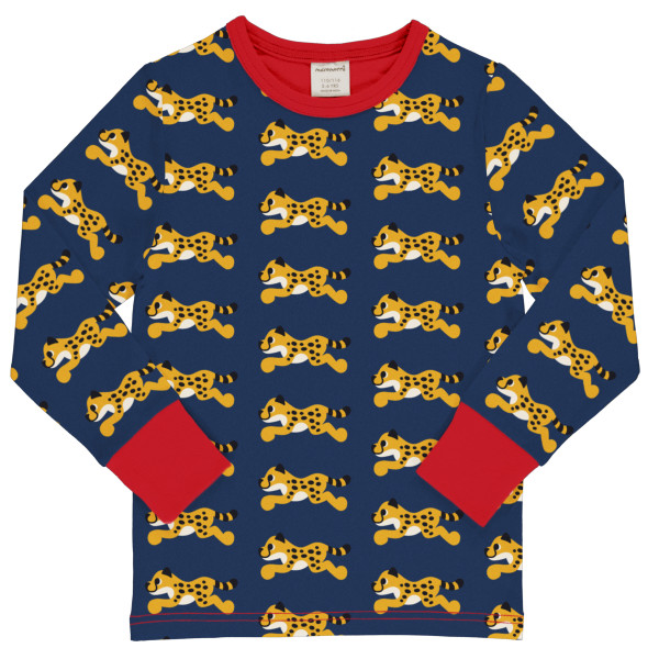 Maxomorra Langarmshirt Cheetah