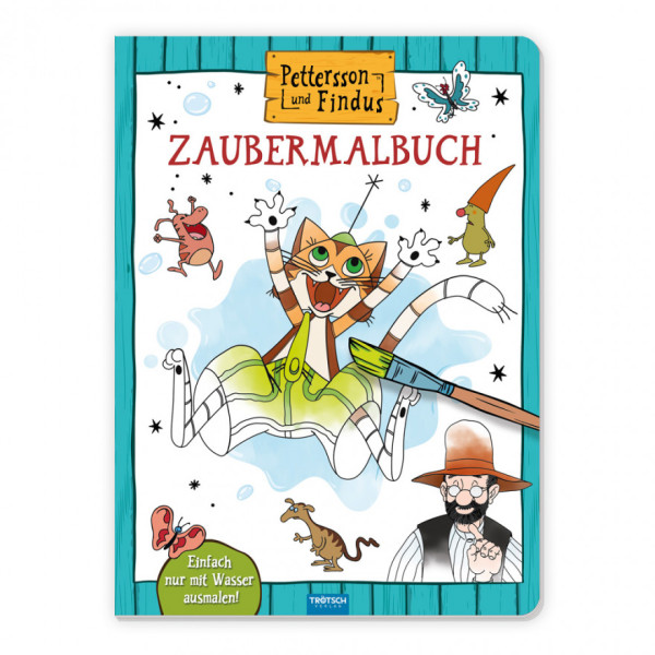 Trötsch Verlag Zaubermalbuch - Pettersson und Findus