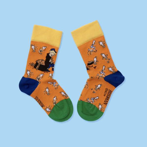 Socken Kids Michel aus Lönneberga - Michel täljer