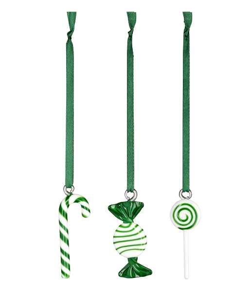Weihnachtsanhänger Candy grün