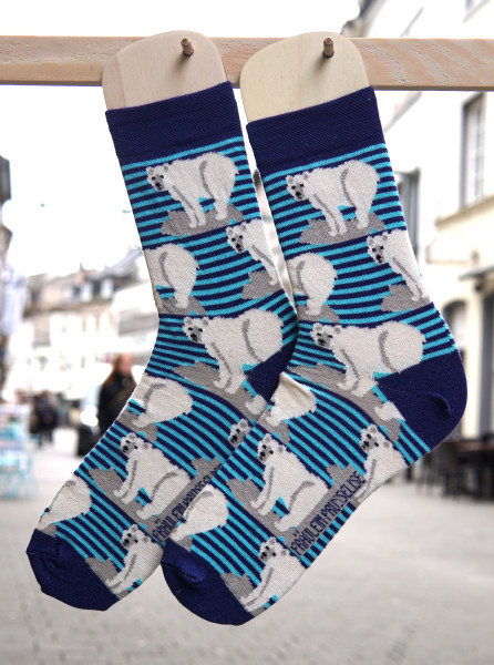 Fräulein Prusselise Socken Eisbär