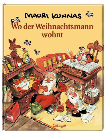 Wo der Weihnachtsmann wohnt von Mauri Kunnas