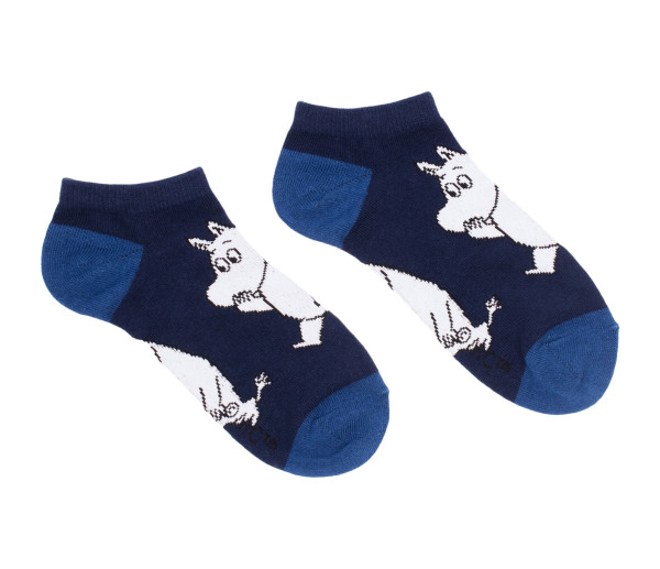 Nordic Buddies Mumin Sneaker Socken dunkelblau Gr. 40-45