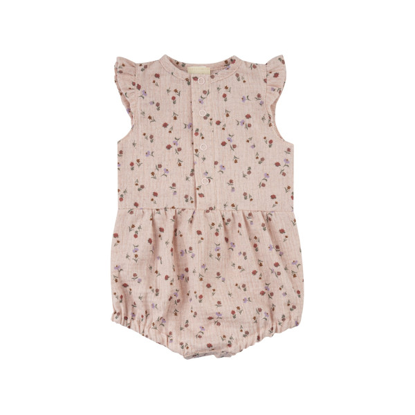 Spieler Kurzarm Flower pink - organic