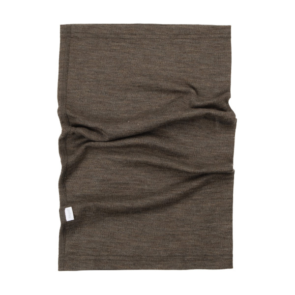 Loop Schal Wolle/Seide 'braun melange'