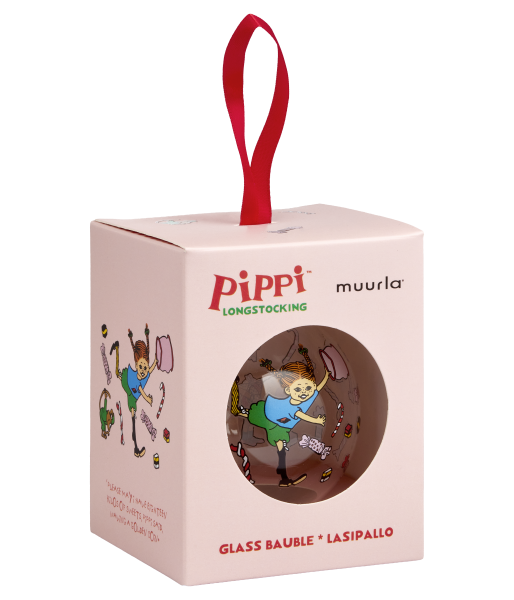 Weihnachtskugel Pippi Langstrumpf Candy