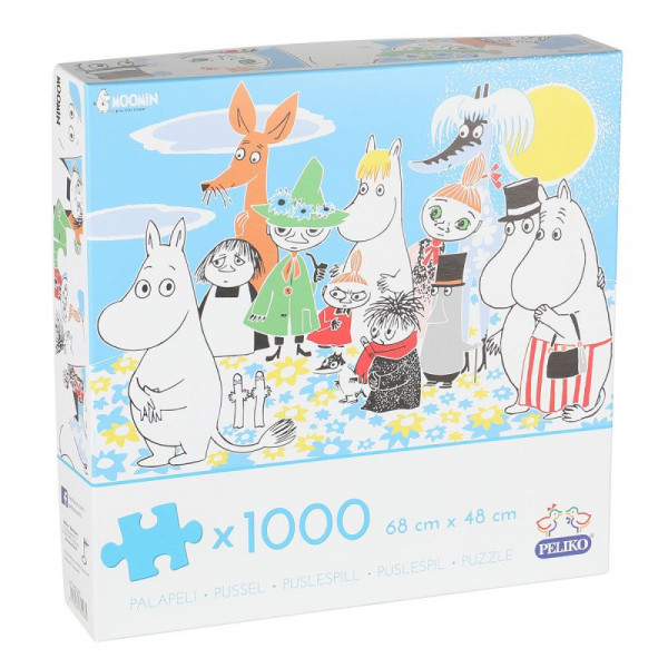 Mumin Puzzle Die Mumin Familie