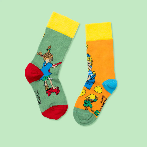 Socken Pippi Langstrumpf 'Pippi backt Pfannkuchen' Kids