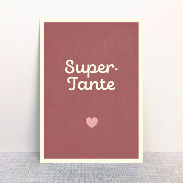 Karte 'Supertante' - Monimari