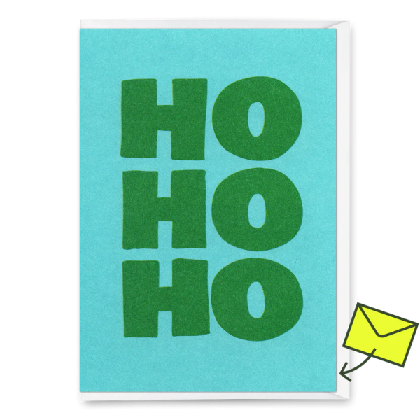 Klappkarte 'Ho Ho Ho' - Deli Cards