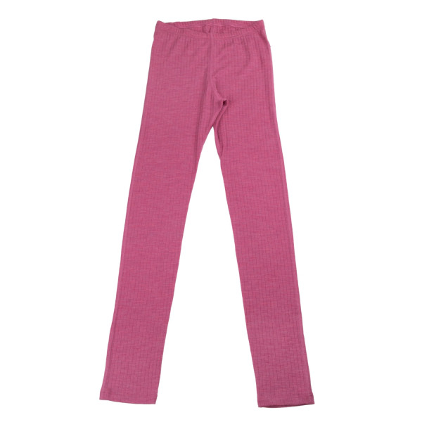 Joha Damen Leggings Merinowolle rosa