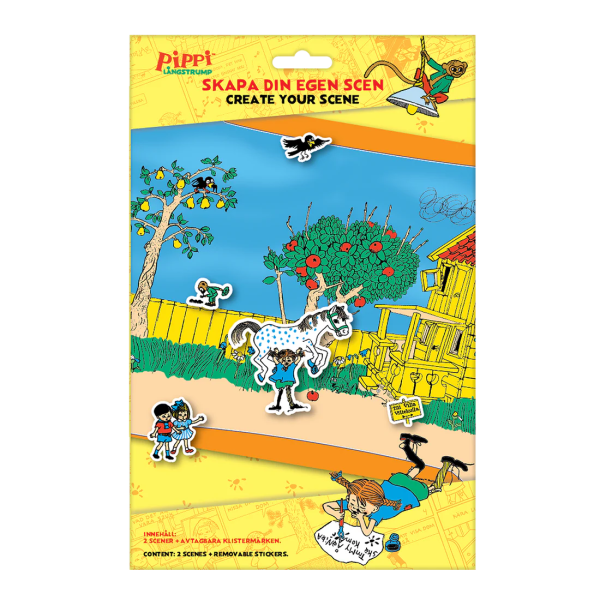 Stickerbilder Pippi Langstrumpf