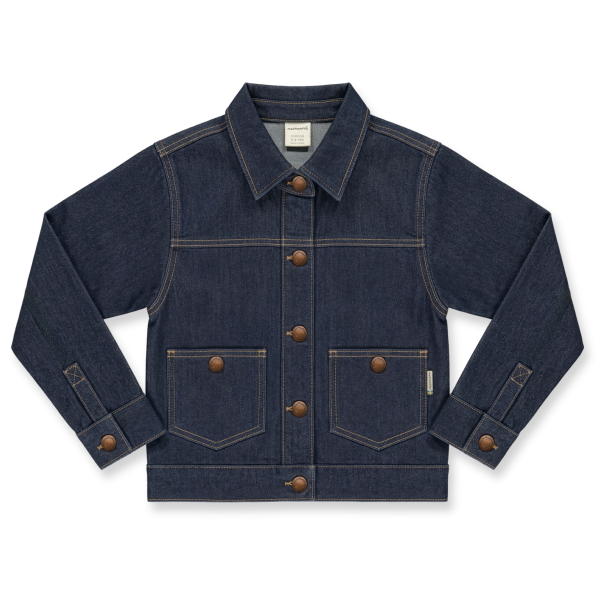 Jacke Denim Blau - Maxomorra
