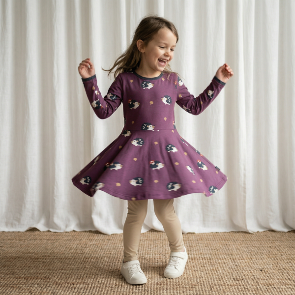 Kleid Spin Hedgehog - Maxomorra