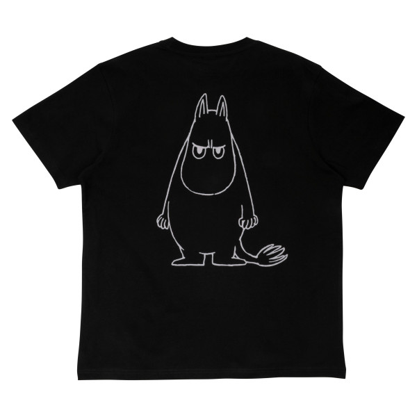 T-Shirt Mumin Angry Moomin Black