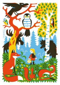Kehvola Karte Metsä (Wald)
