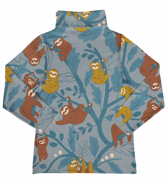 Rollkragen Langarmshirt Faultiere - Meyadey