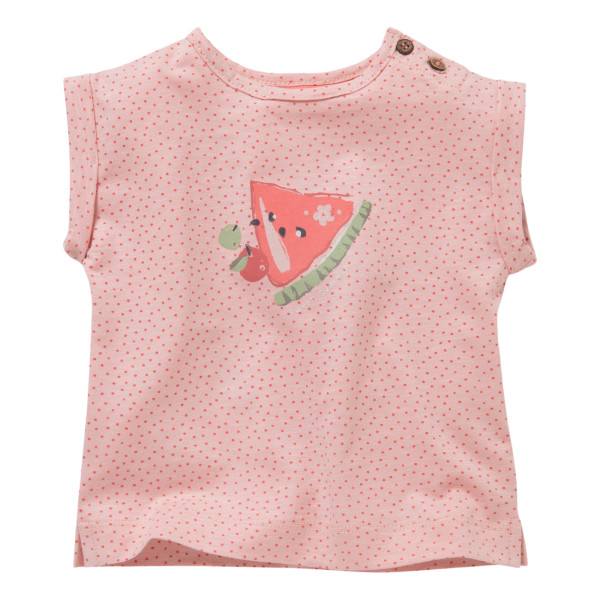 People Wear Organic Kurzarm Shirt Melone Rosa