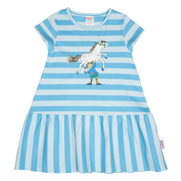 Kleid Pippi Langstrumpf 'Super Strong Blue'