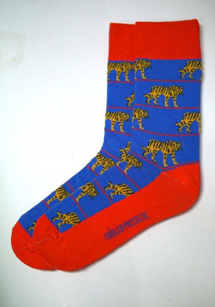 Fräulein Prusselise Socken Tiger