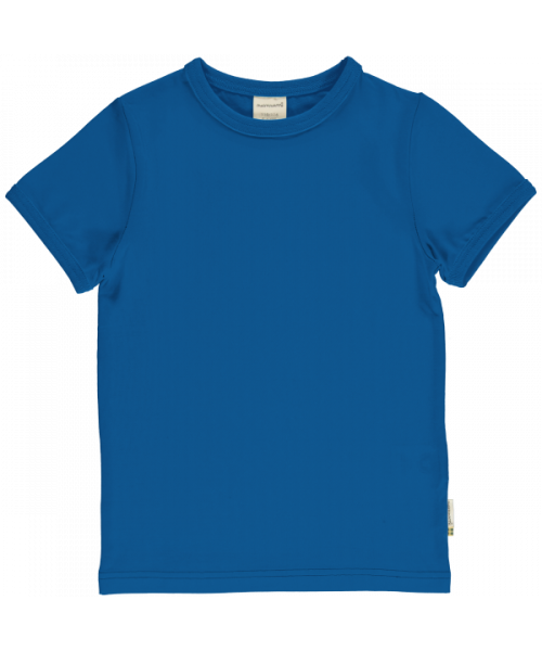 Maxomorra T-Shirt Kurzarm Basic blau Blue