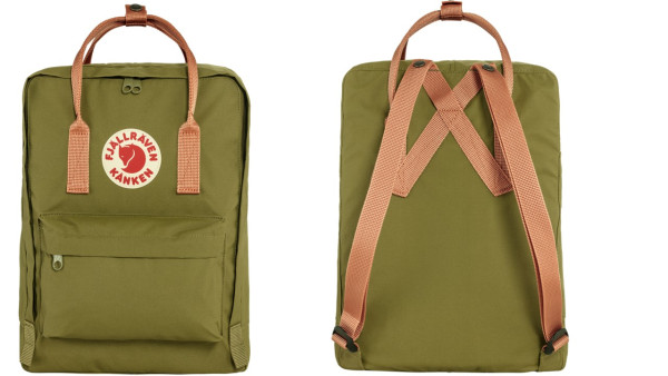 Fjällräven Kånken Rucksack Foliage Green Peach Sand