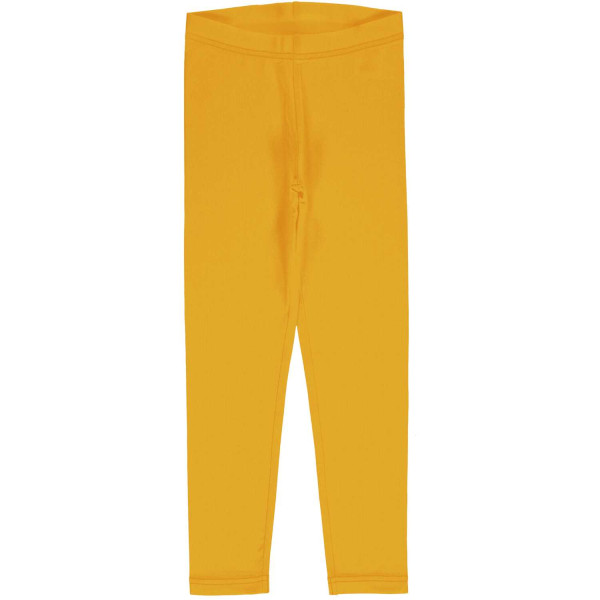 Maxomorra Legging Sweat Basic Amber gelb