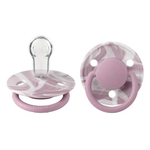 Bibs Schnuller De Lux Heather White Islanld Sea One Size