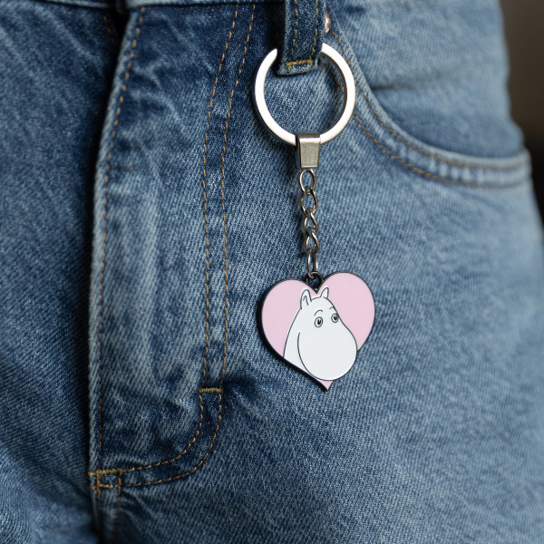 Schlüsselanhänger Mumin Herz