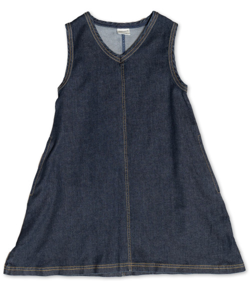 Maxomorra Dress Denim Wash