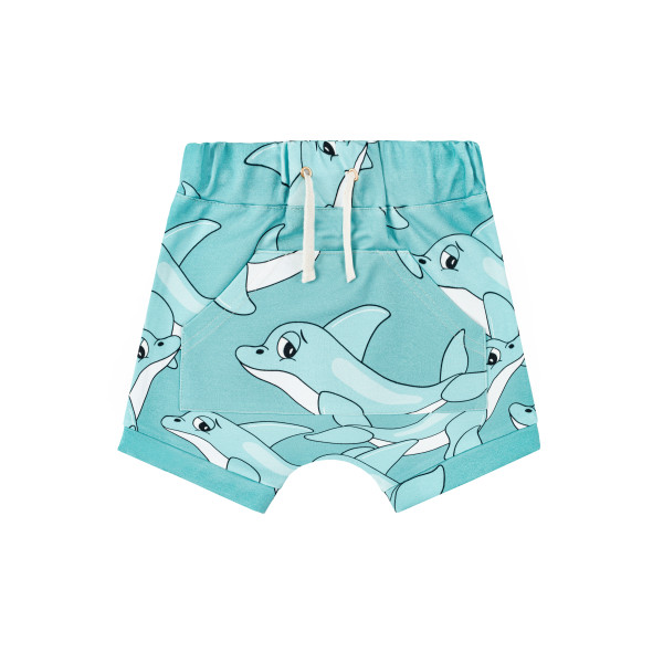 Dear Sophie Shorts Delphin Dolphin blau