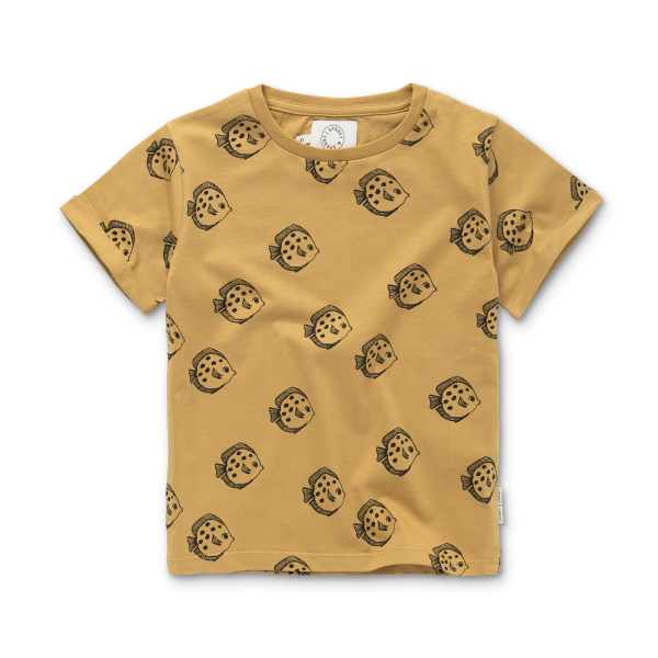 Sproet & Sprout T-Shirt Fish gelb