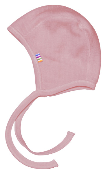 Babymütze - Erstlingsmütze Merino Wolle Rosa