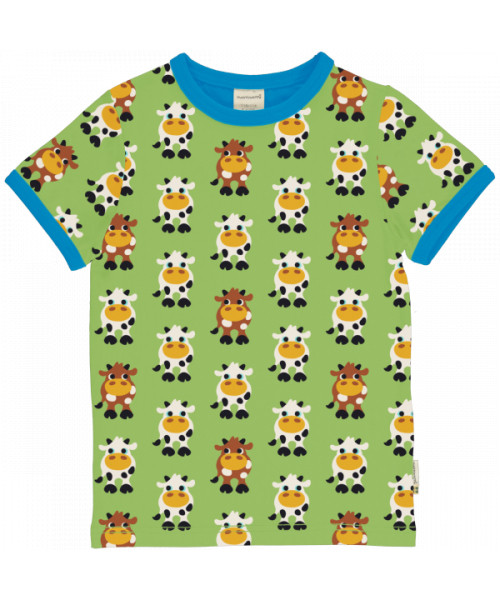 Maxomorra T-Shirt Kurzarm Cow Kühe