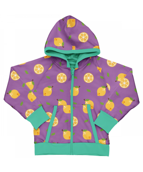 Maxomorra Kapuzenjacke Lemon