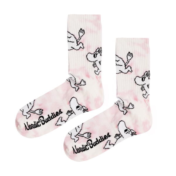Socken Mumin Batik Rosa Active Crew Gr. 36-42