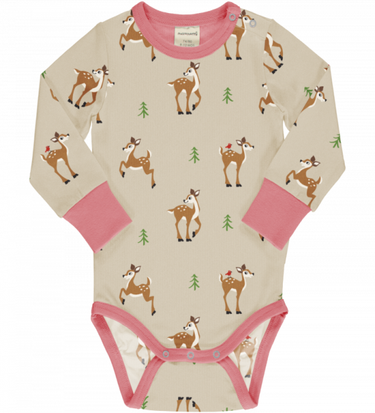 Body Langarm Fawn - Maxomorra