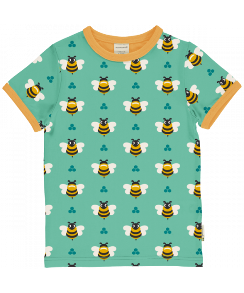 Maxomorra T-Shirt Kurzarm Bee