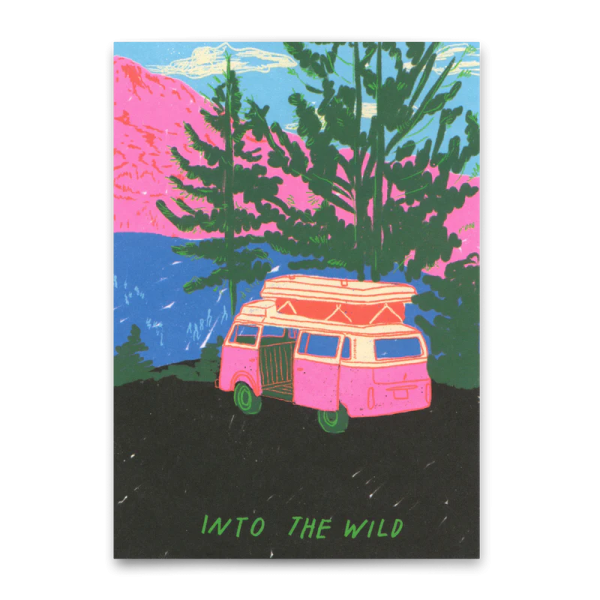 Postkarte Into the wild - Deli Cards
