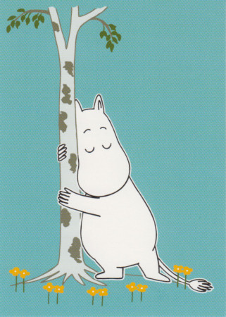 Postkarte Mumin Naturlove