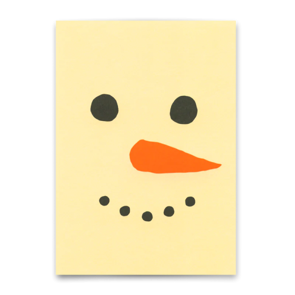 Postkarte 'Schneemann' - Deli Cards