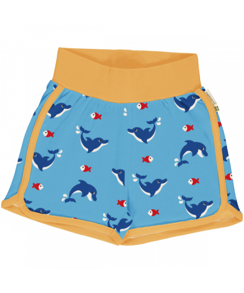 Maxomorra Runner Shorts Dolphin