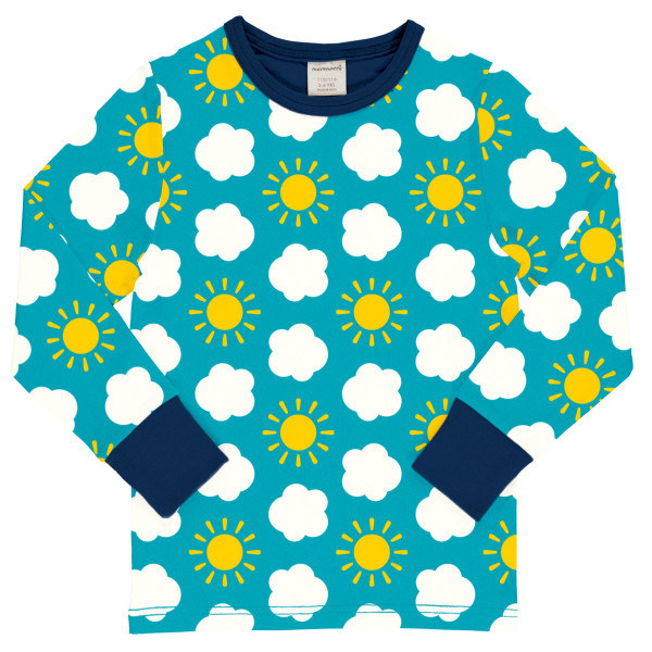 Maxomorra Langarmshirt Classic Sky