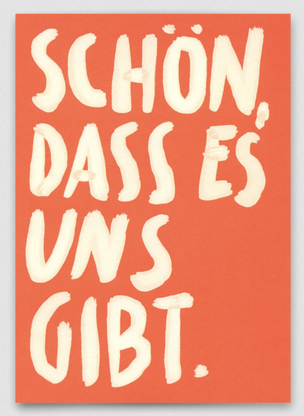 Postkarte Schön, dass... - Deli Cards